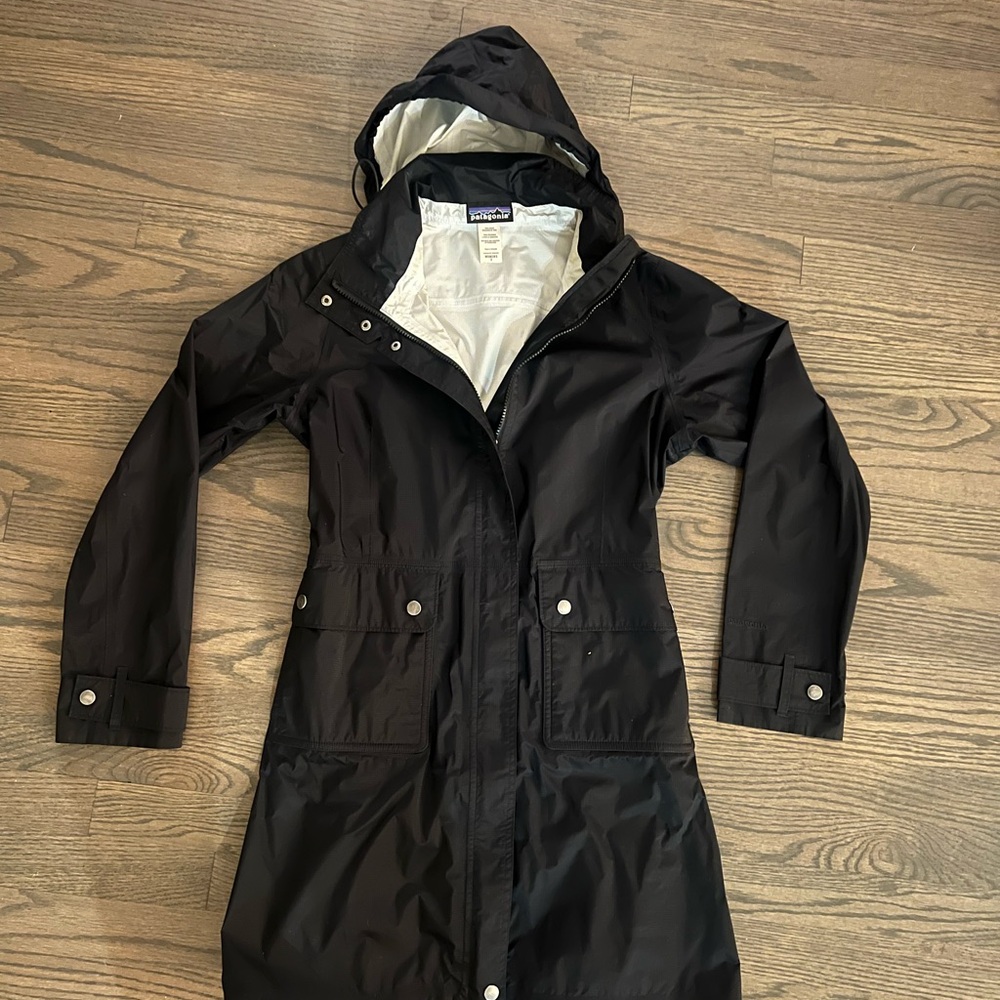 Patagonia Women's Black Trench Coat